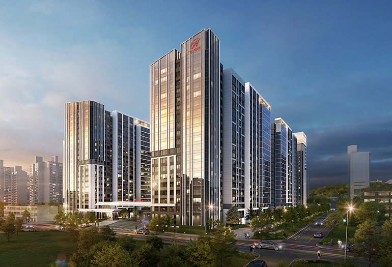 수원 신명동보아파트 리모델링 사업 조감도 수원 신명동보아파트 리모델링 사업 조감도